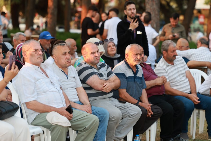 Vatandaş Soruyor, Başkan Cevaplıyor Bu Kez Çamlık Parkı'ndaydı