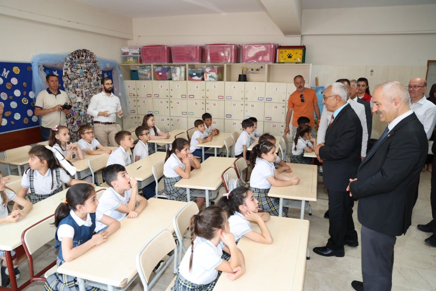 Başkan Büyükgöz karne törenine katıldı