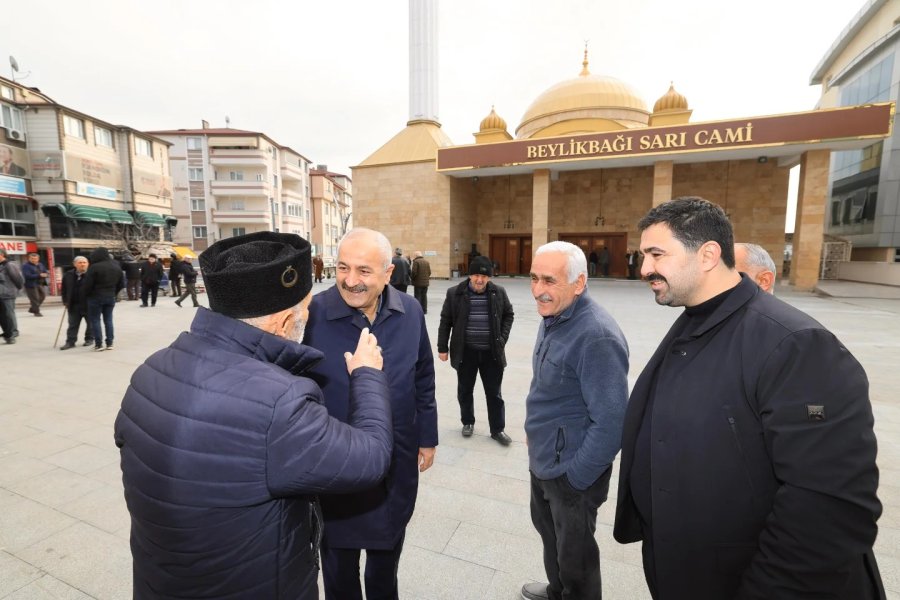 Başkan Büyükgöz’ün Beylikbağı Ziyaretleri