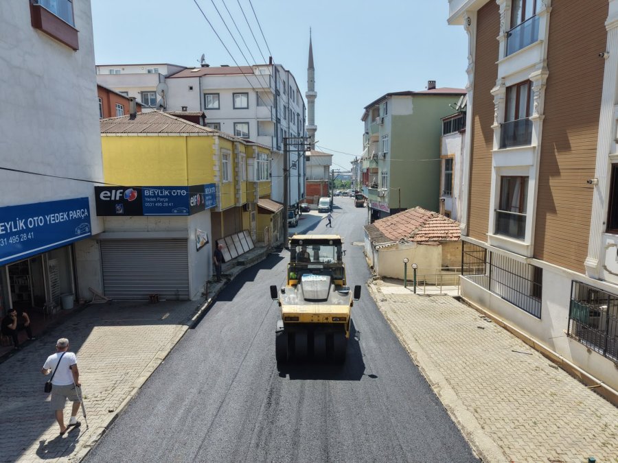 Asfalt Çalışmaları Aralıksız Sürüyor