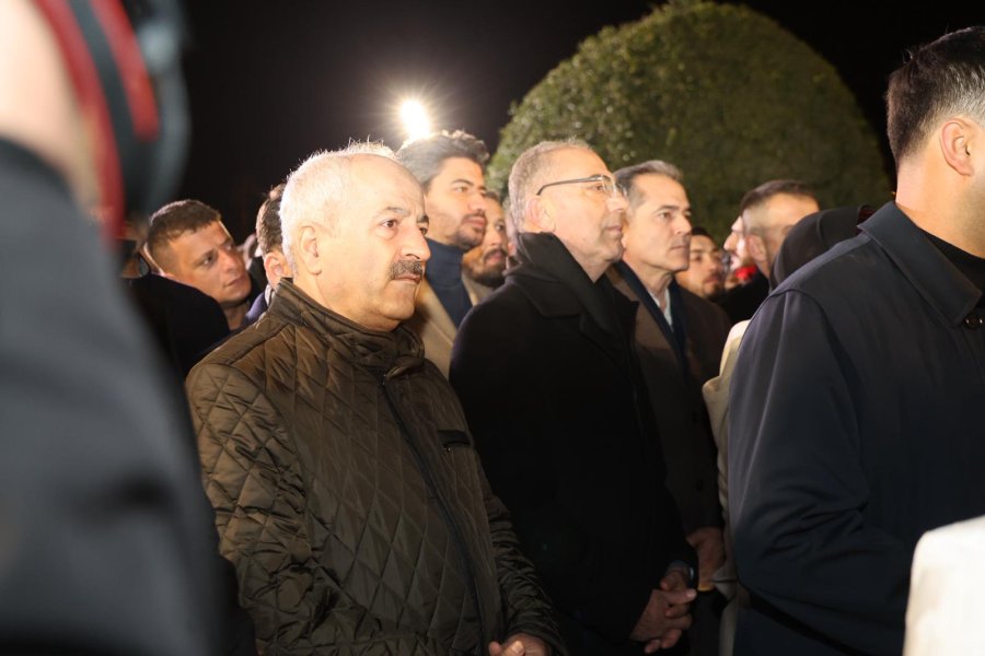 BAŞKAN BÜYÜKGÖZ, HATAY’DA DEPREM ŞEHİTLERİNİ ANDI