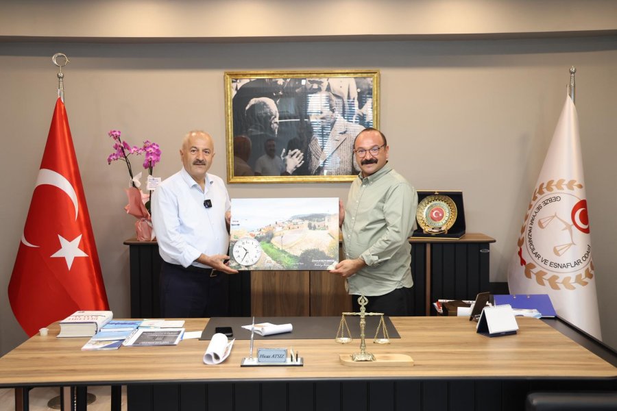 Başkan Büyükgöz’den Pazarcılar Odasına Ziyaret