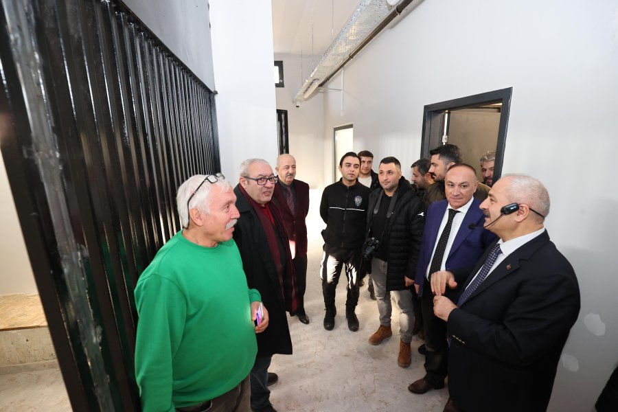 Başkan Büyükgöz Proje Alanlarını Basın Mensuplarına Tanıttı 