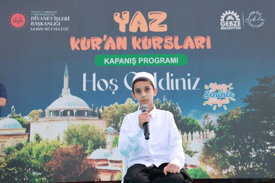 Gebze’de Yaz Okulları Coşkuyla Tamamlandı