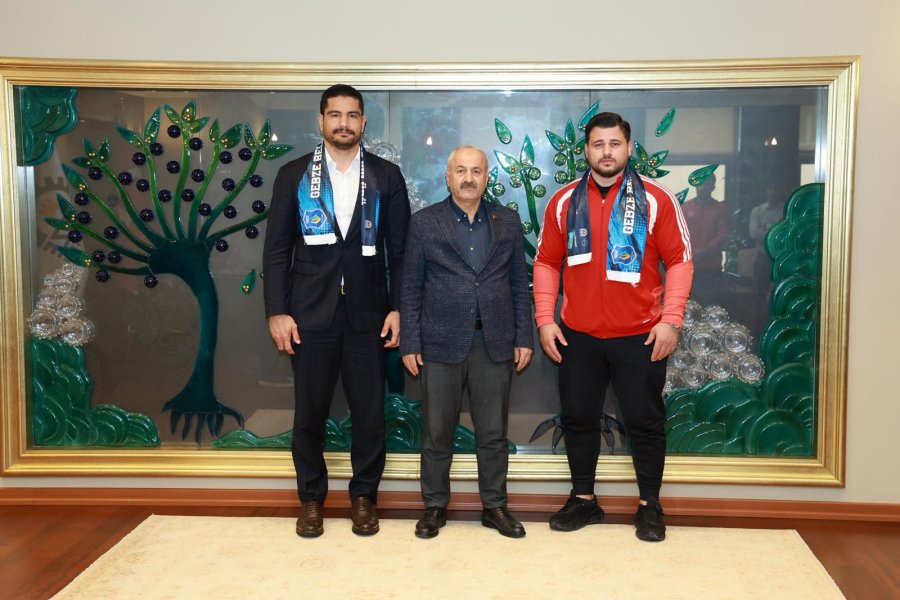 Güreş Camiasından Başkan Büyükgöz’e Ziyaret