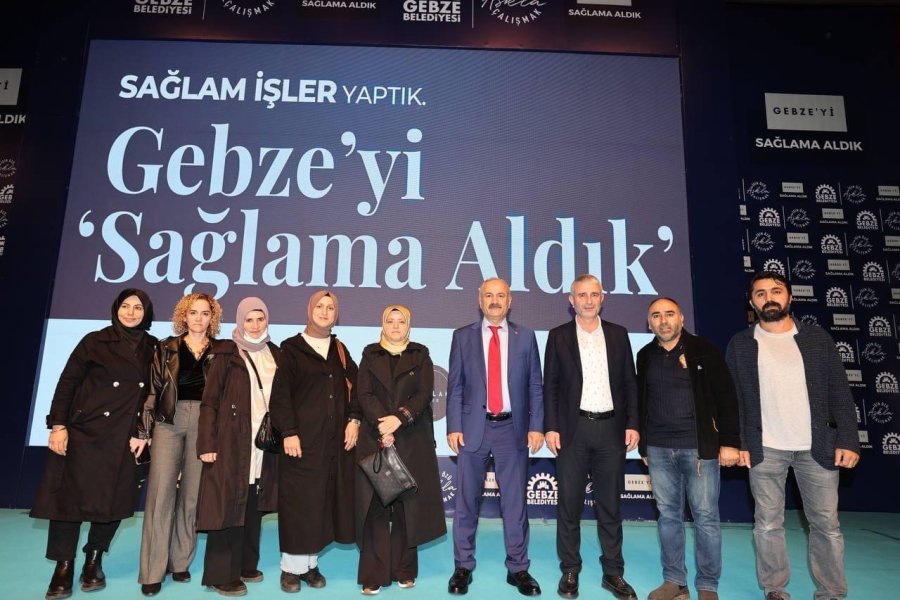 Başkan Büyükgöz: Ortak Paydamız evimiz Gebze