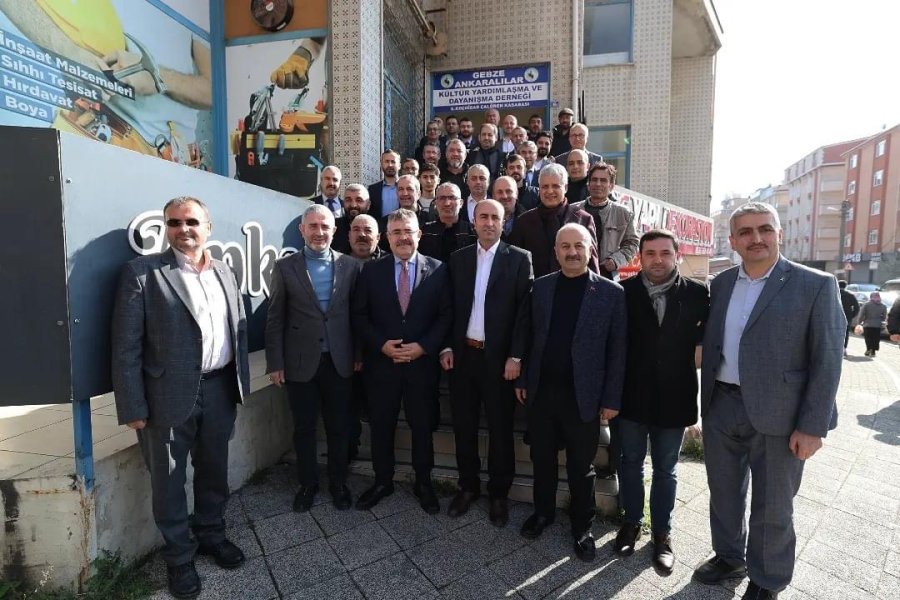 Cumhur’un Adayı Büyükgöz’den Hemşeri Derneklerine Ziyaretler