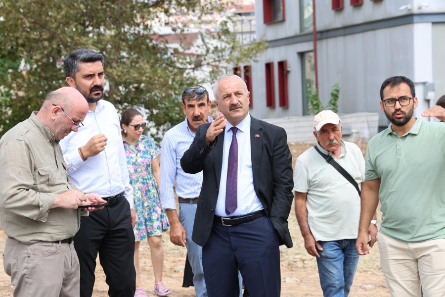 Başkan Büyükgöz, Beylikbağı Güzide Sosyal Tesisi’nde İncelemelerde Bulundu