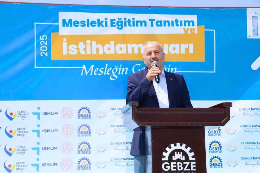 Gebze’de Mesleki Eğitim Tanıtım ve İstihdam Fuarı Açıldı