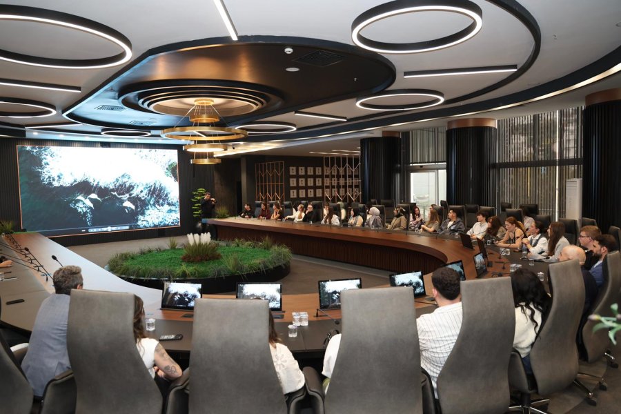 Başkan Büyükgöz Erasmus Öğrencileriyle Buluştu