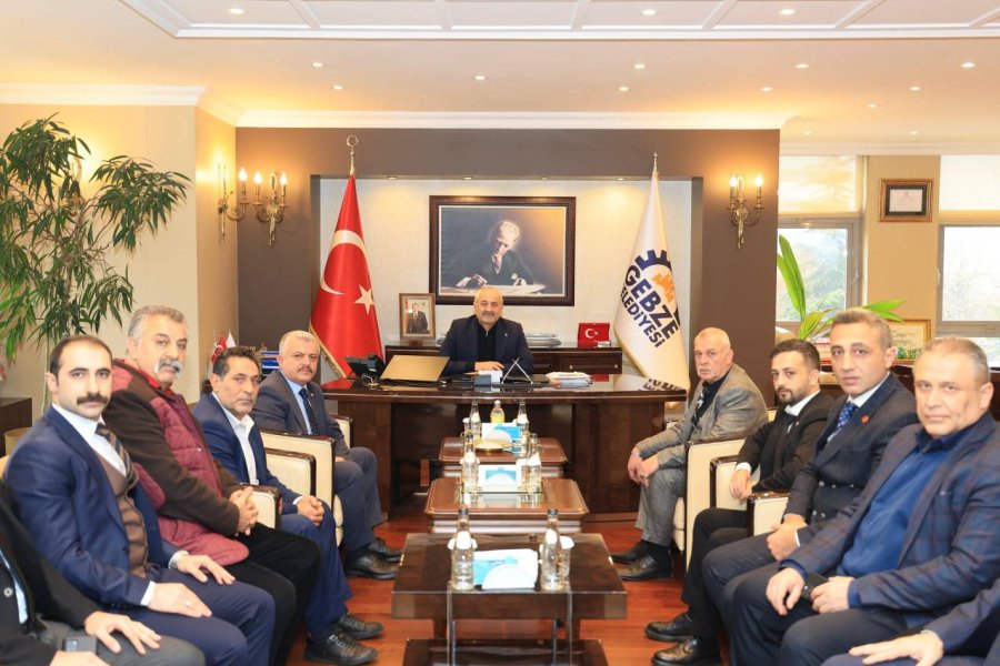 MHP İl Başkanı Batı’dan  Başkan Büyükgöz’e ziyaret