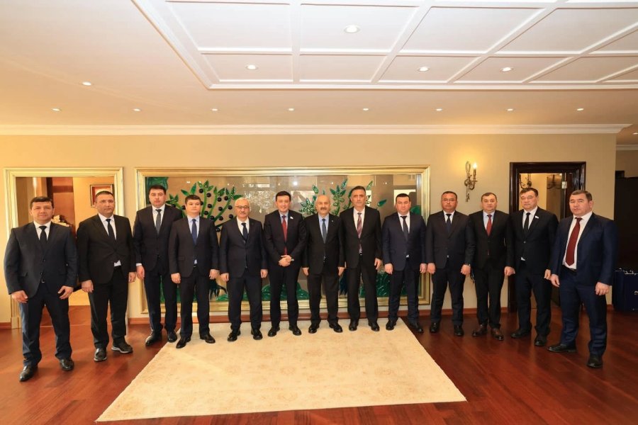 Başkan Büyükgöz’e  Özbekistan’dan Konuklar