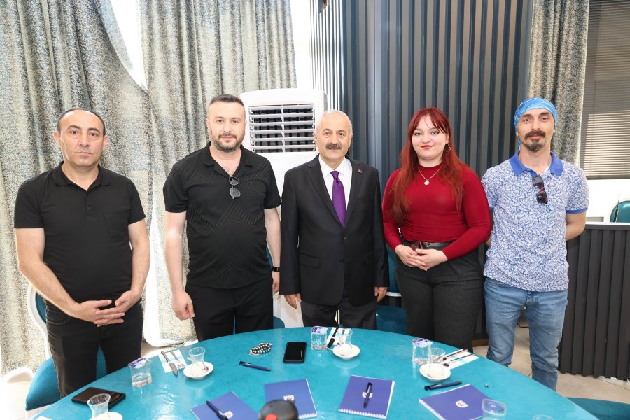 Başkan Büyükgöz Bölge Basınıyla Buluştu