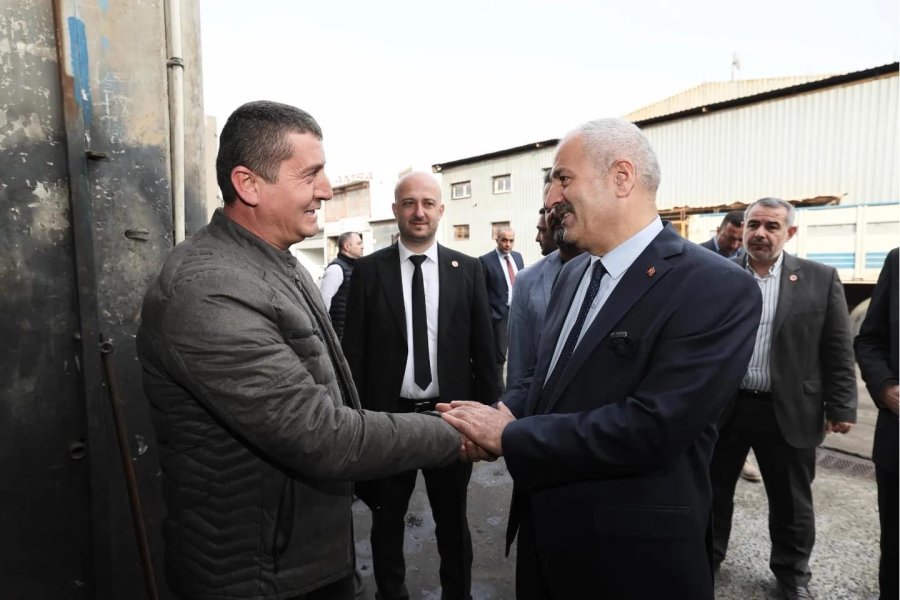 Cumhur İttifakı Başkan Adayı Büyükgöz Kocabeton Sanayi’de 