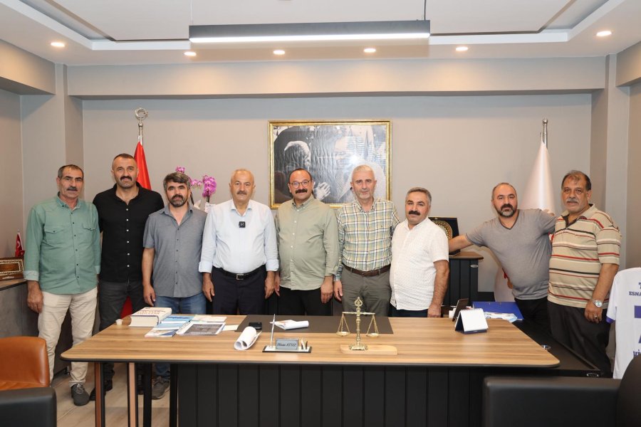 Başkan Büyükgöz’den Pazarcılar Odasına Ziyaret