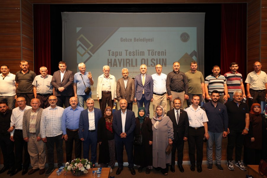 Balçık ve Denizli’de Hak Sahiplerine Tapular