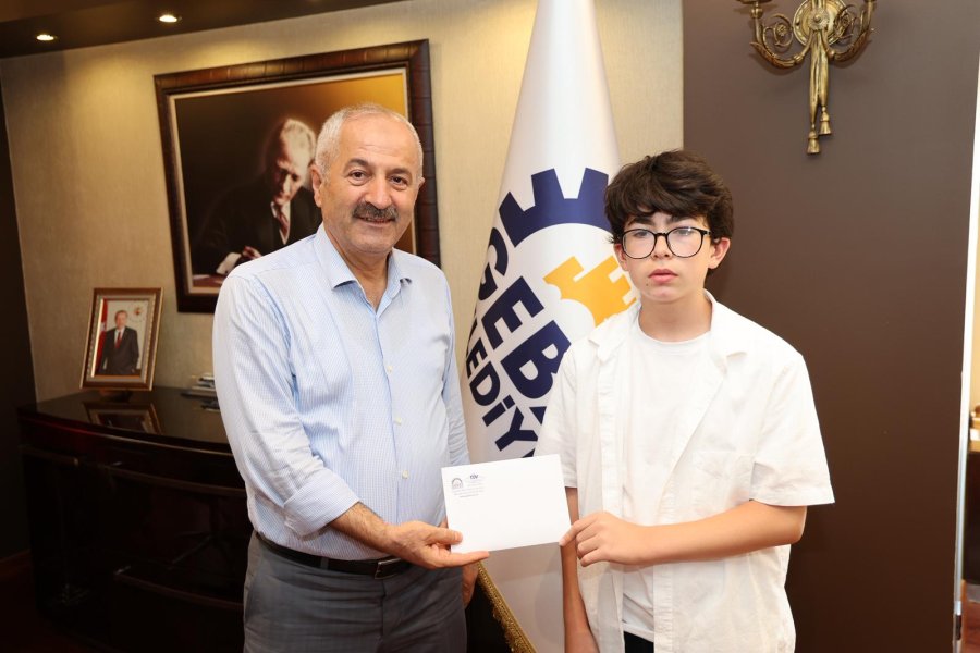 Başkan Büyükgöz LGS Birincilerini Ağırladı