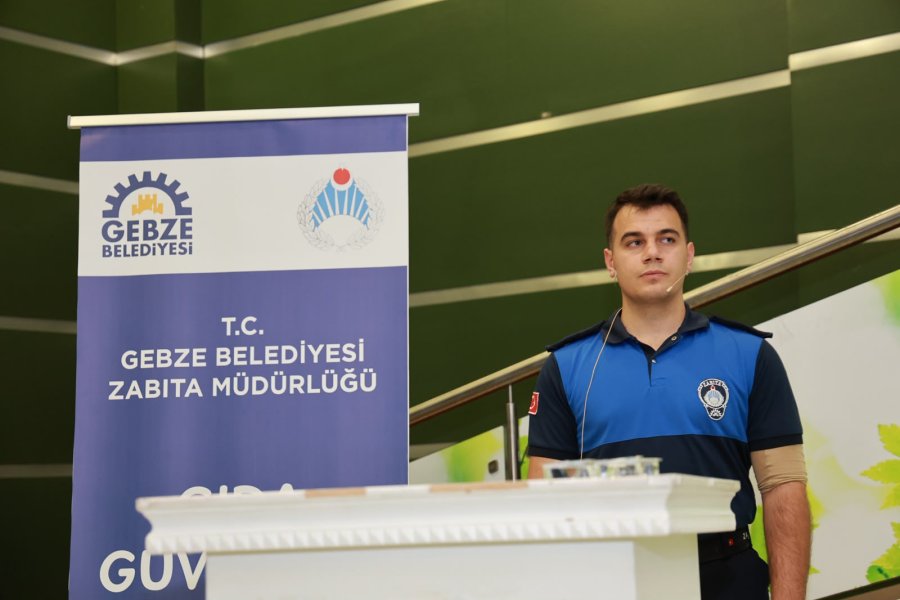 Gebze Zabıtasından Gıda Güvenliği Eğitimi