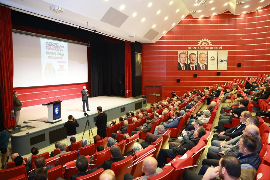 Gebze’de “Sumud’dan Umuda” Buluşması