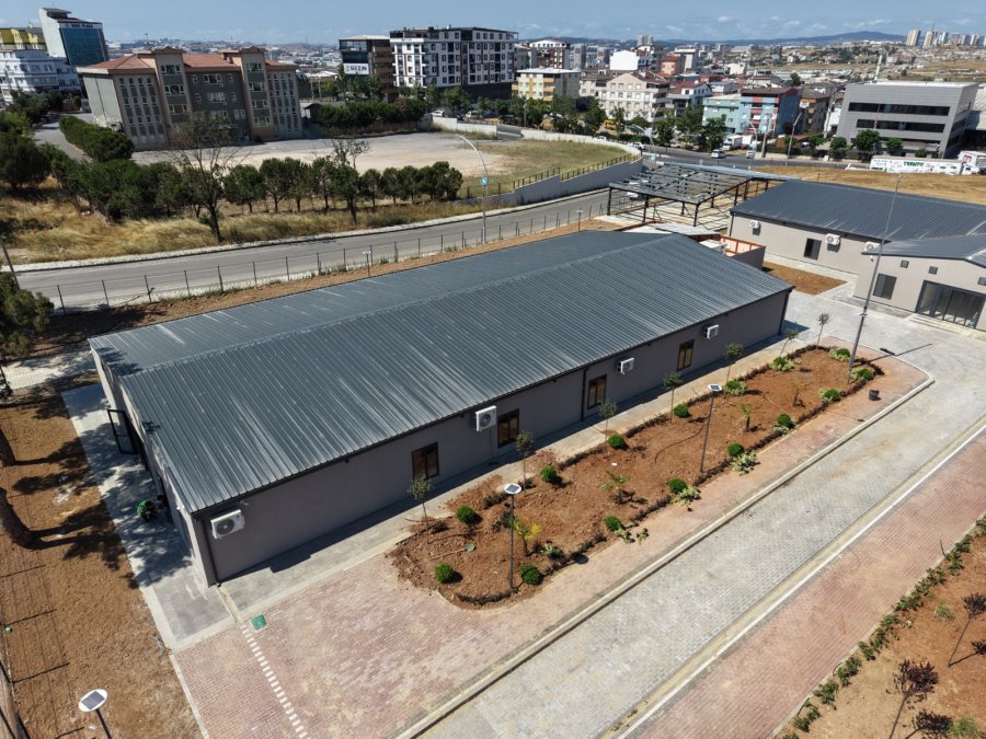 Başkan Büyükgöz Geçici Kaymakamlık Hizmet Binasında İncelemelerde Bulundu