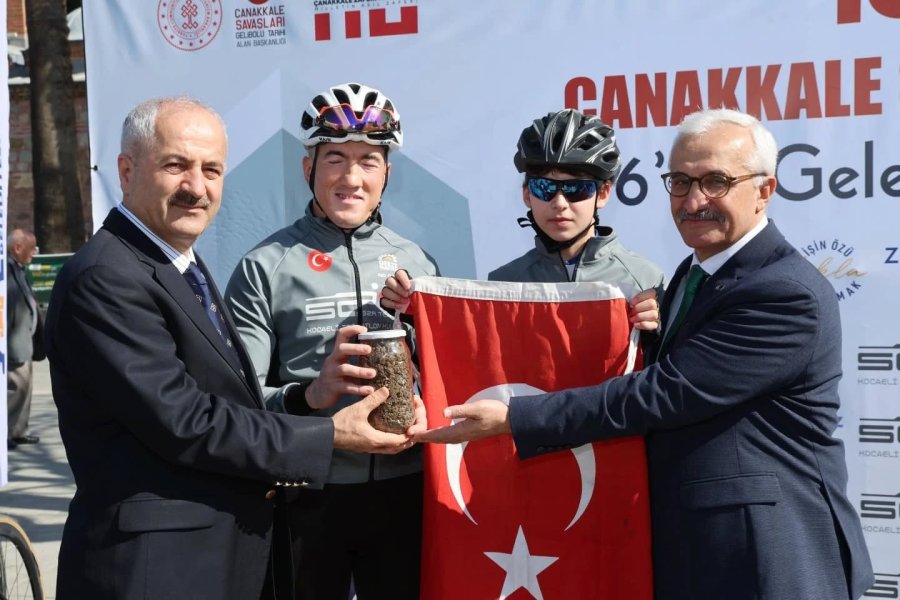 Çanakkale Zaferinin 110. Yıldönümünde; Gebze’den Çanakkale’ye Bisiklet Turu