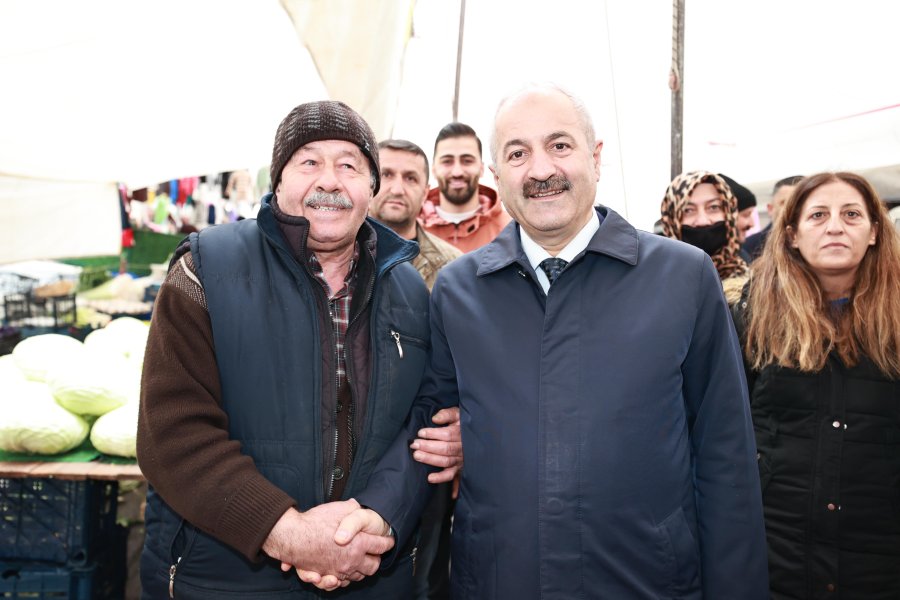 Başkan Adayı Büyükgöz her yerde 