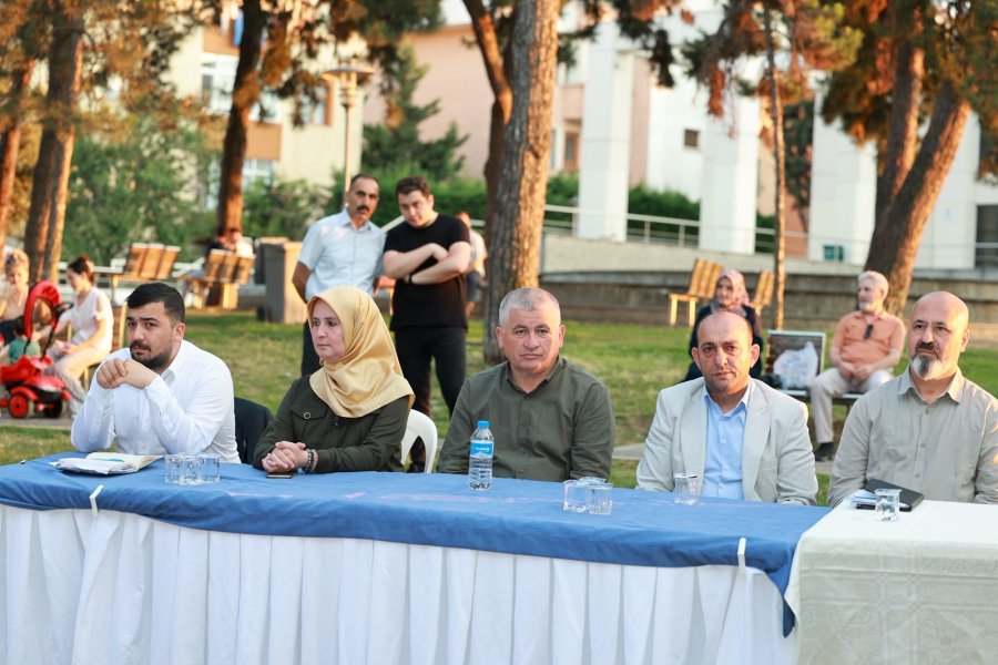 Vatandaş Soruyor, Başkan Cevaplıyor Bu Kez Çamlık Parkı'ndaydı