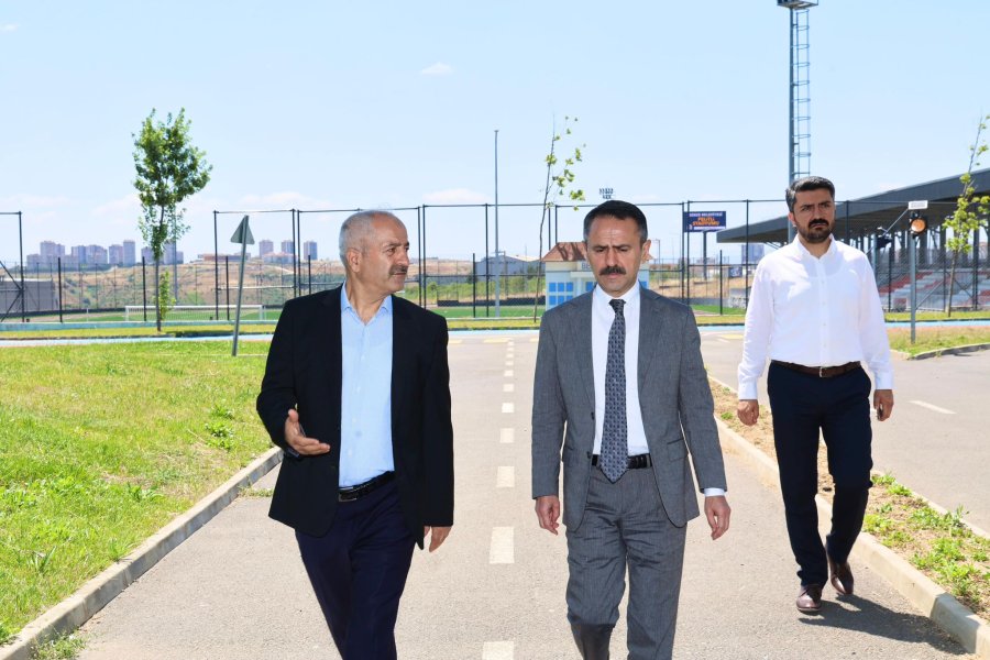 Başkan Büyükgöz Vali Aktaş’a projelerini yerinde tanıttı