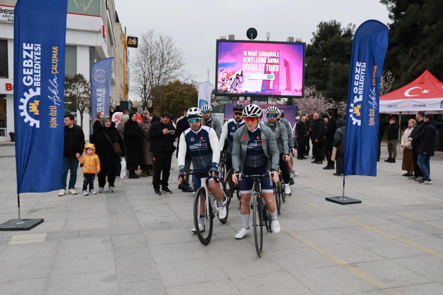 GEBZE BELEDİYESİ’NİN DÜZENLEDİĞİ 450 KMLİK VEFA YOLCULUĞU