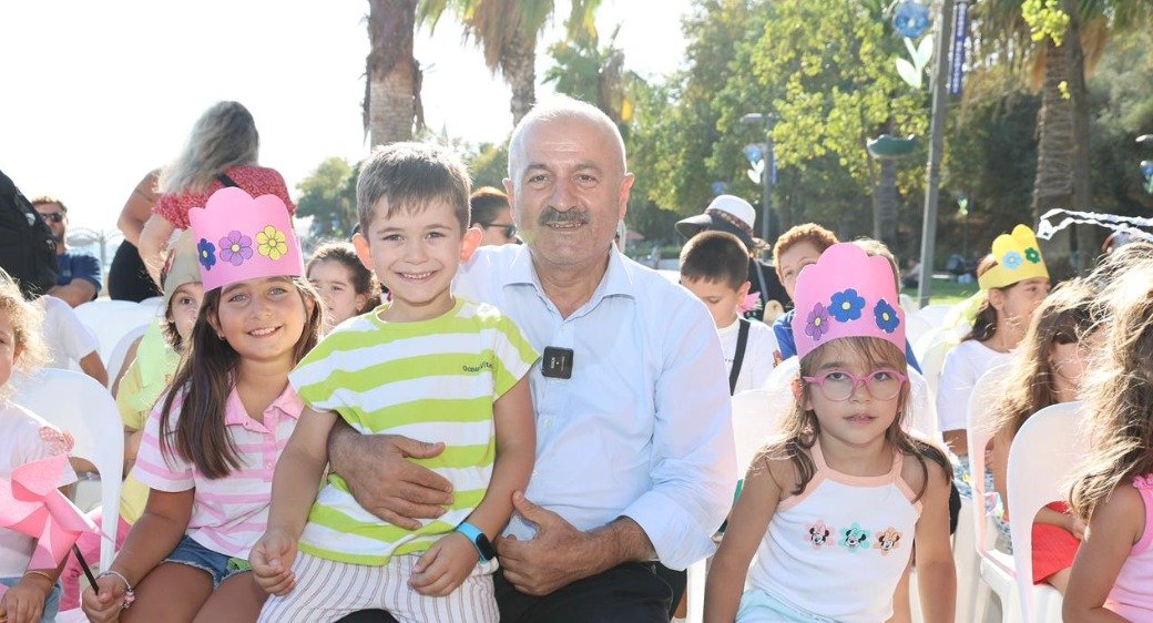 Başkan Büyükgöz, Miniklerin Atölye Keyfine Ortak Oldu