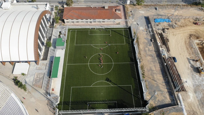 Metin Oktay Futbol Sahası Yenilemesi